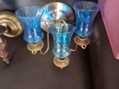 Vtg wall sconce