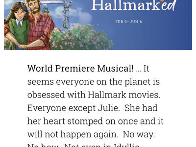 $40 Two Tickets To HCT's Hallmarked Today