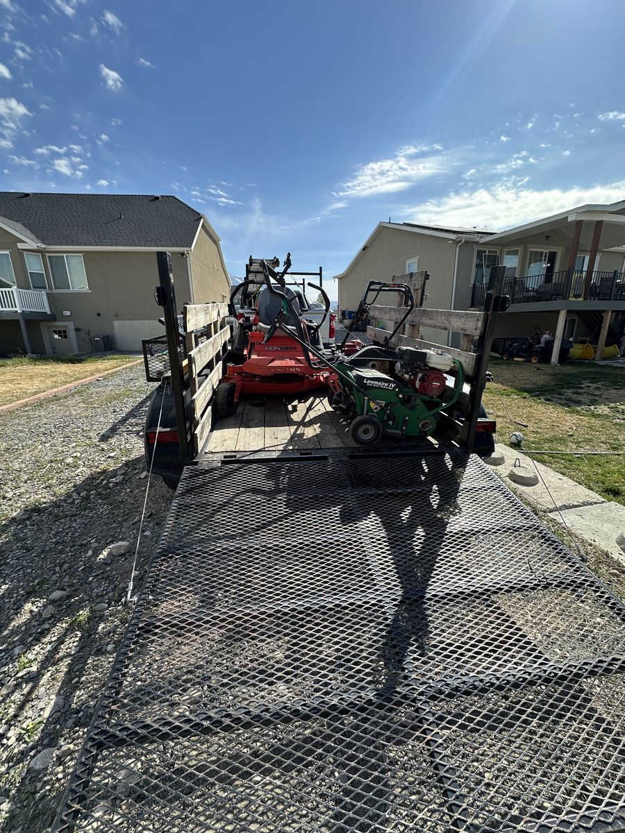 6x8 Dual Axle Utility Trailer – Work Ready