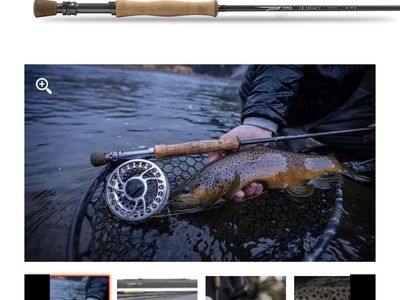 TFO LK Legacy 9' 5wt Fast Action Fly Rod - Excellent Condition, Barely Used