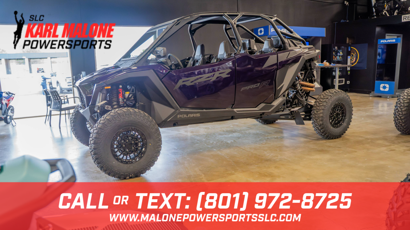 2026 POLARIS RZR Pro R 4 Ultimate Purple Thunder -
