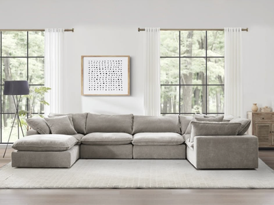 PIONEER DAY SALE – Sereen Taupe 6-Piece Modular Sectional