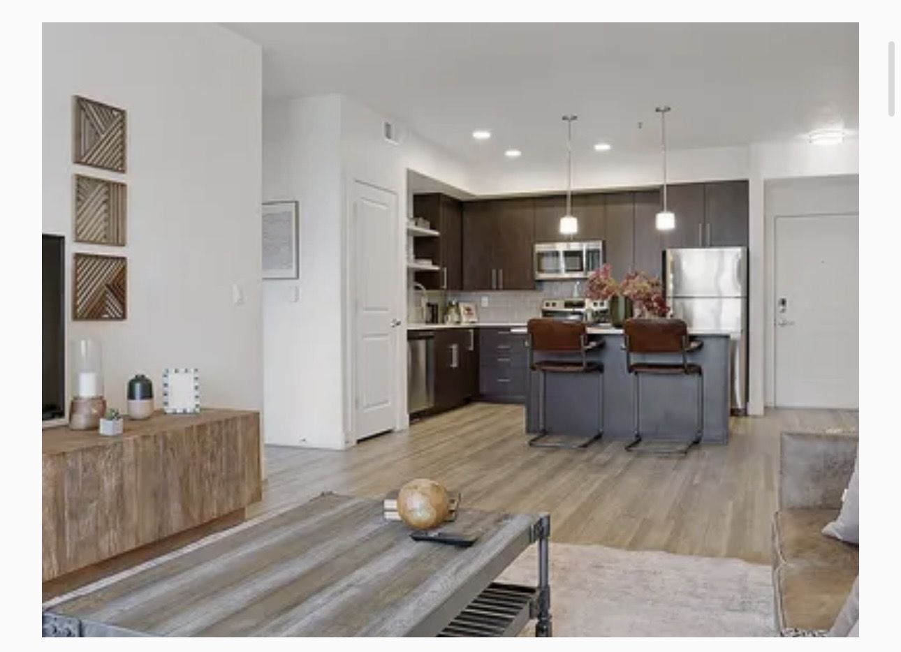 1Bed 1 Bath Apartment