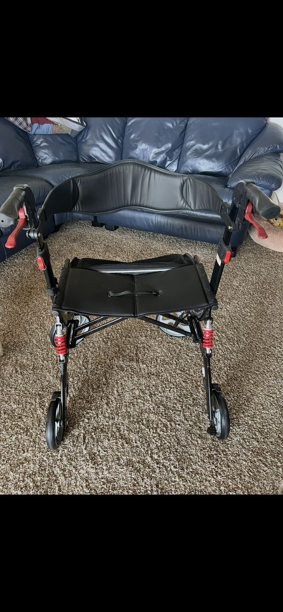 Nitro HD Euro Rollator with Suspension