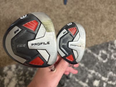 Wilson Profile Golf Club Set: 5 Wood and 5 Hybrid Used