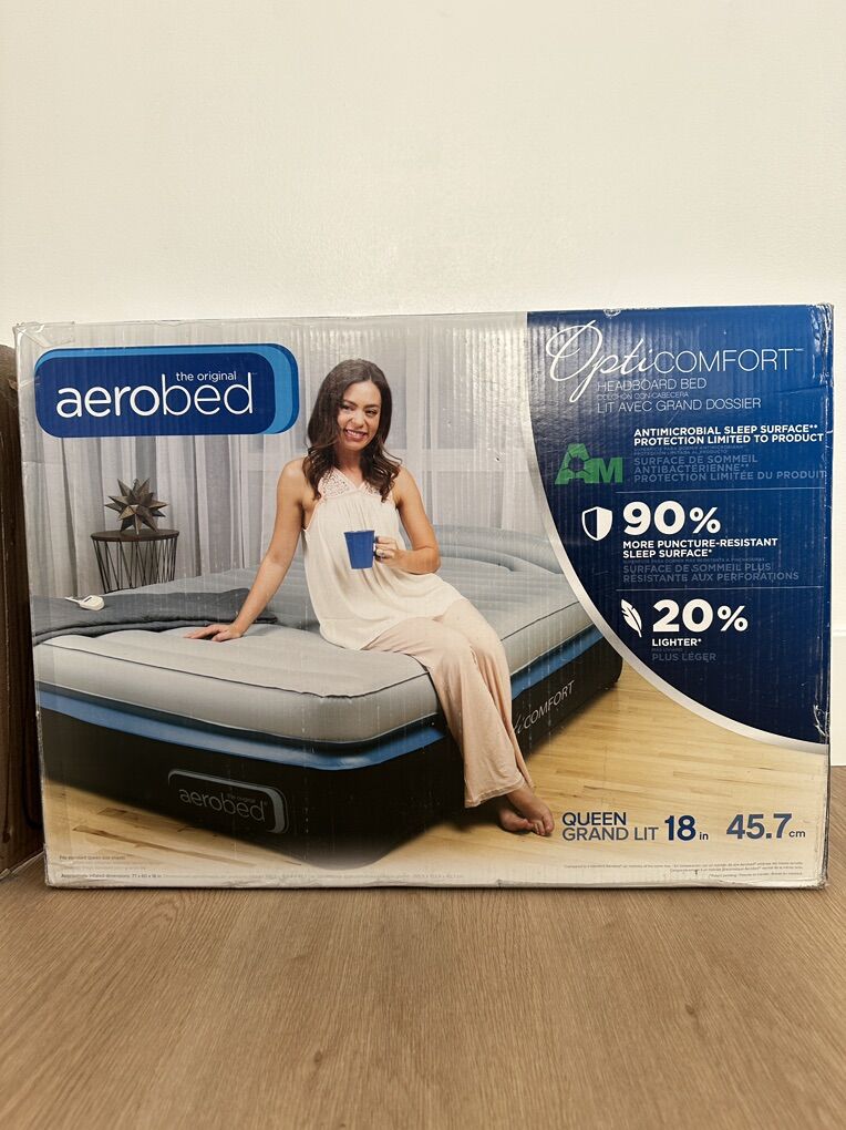 New Aero Bed Queen Matteess With Headboard