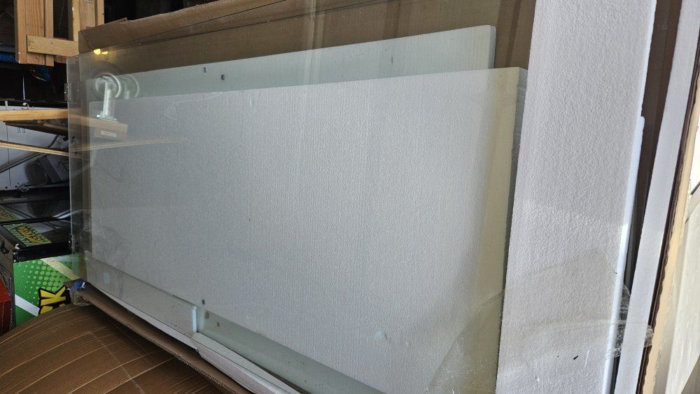 Oil rubbed bronze Shower door