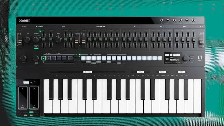 Donner L1 Analog Synthesizer x Donner KB-32m Detachable MIDI Keyboard NEW IN BOX