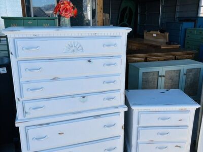 White Dresser & NightstaNd