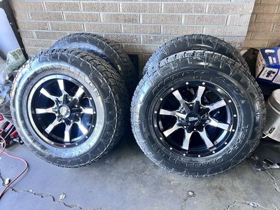 17x9 Moto Metal 6x5.5 and 6x135 on Nittos