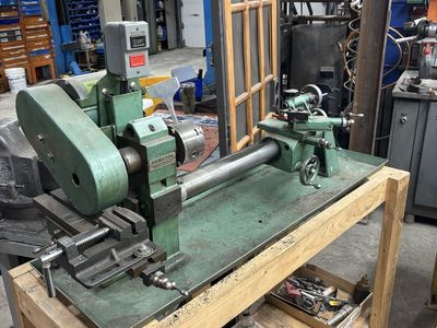 Hamilton metal lathe with tooling