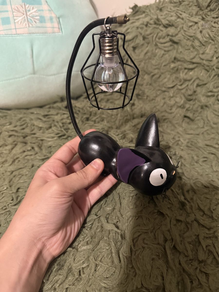 The cat from Kiki’s delivery, service, decorative mini lamp