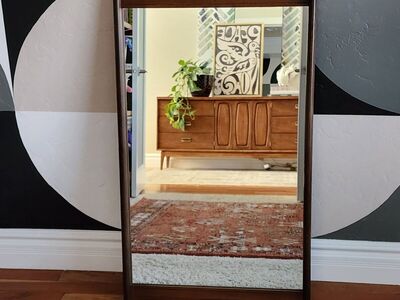 Amazing Bassett MCM Dresser Mirror