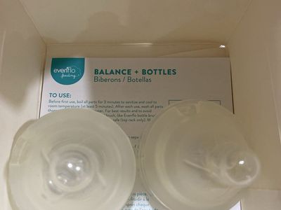 Evenflo Feeding Vented+ Nipples Medium Flow Pack of 6
