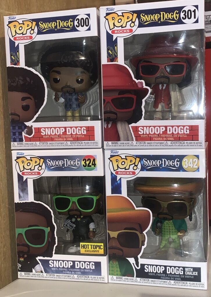 Snoop Dogg Funko Pop Set