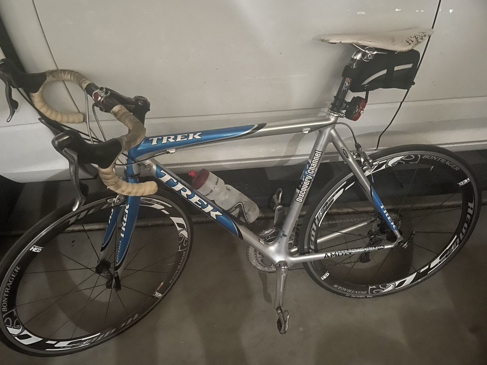 Trek Discovery Channel Edition Road Bike - Silver/Blue