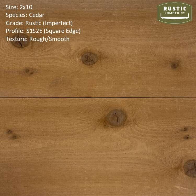 2x10 & 2x12 Cedar
