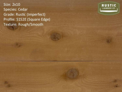 2x10 & 2x12 Cedar