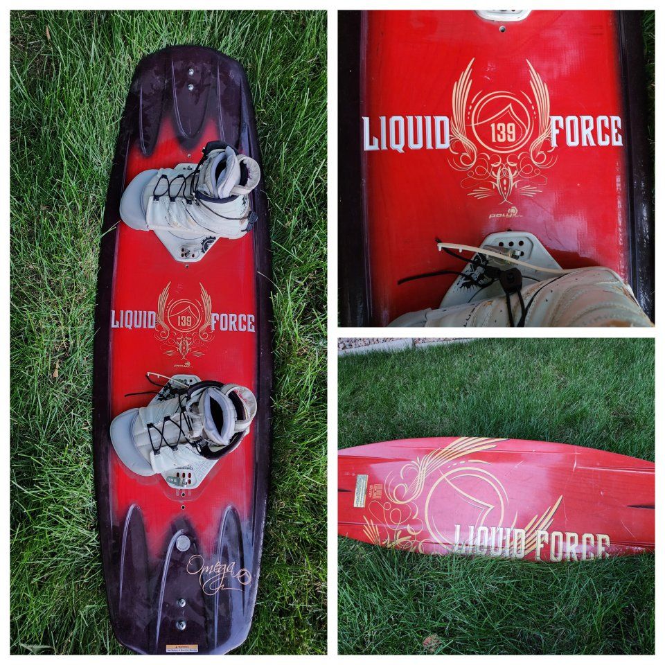 Liquid Force Omega 139 Wakeboard w/ Bindings