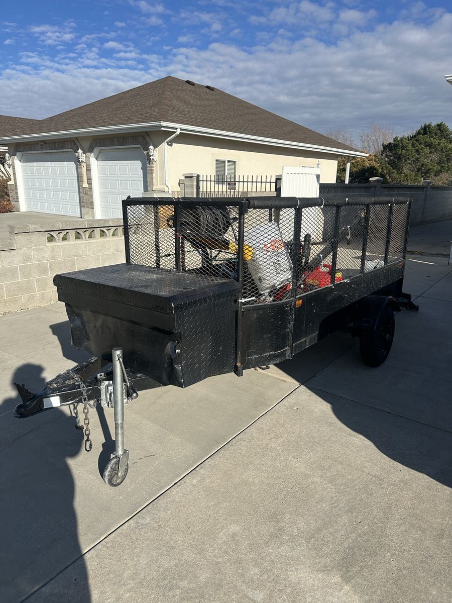 Turnkey Pressure Washing Trailer Setup – 4.0 GPM DeWalt & Equipment