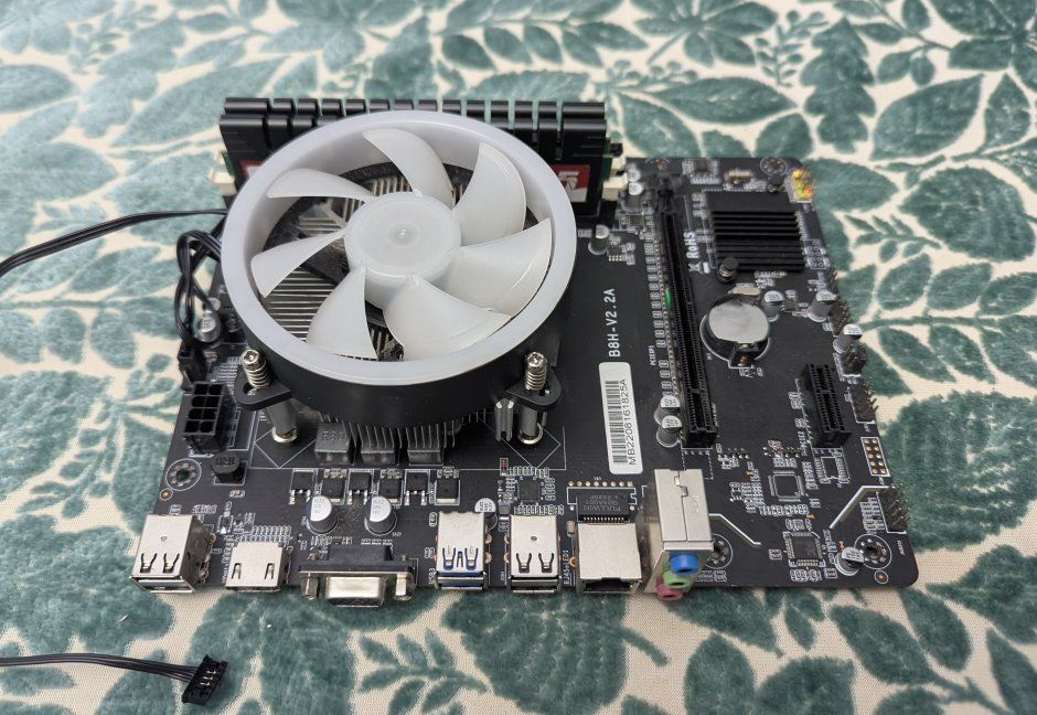 CPU + motherboard + RAM + cooler