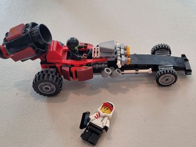 Lego Hidden side drag racer