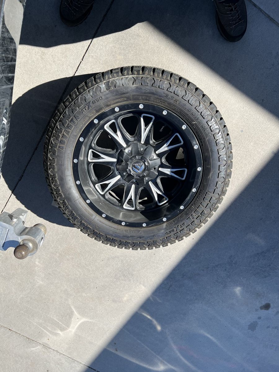Fuel Rims And Tires Ford And Toyota 6 Lug And Othe