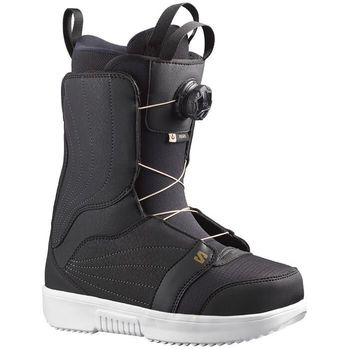 New 2025 Salomon Pearl Boa Women's Snowboard Boot - 23.0MP 6W US