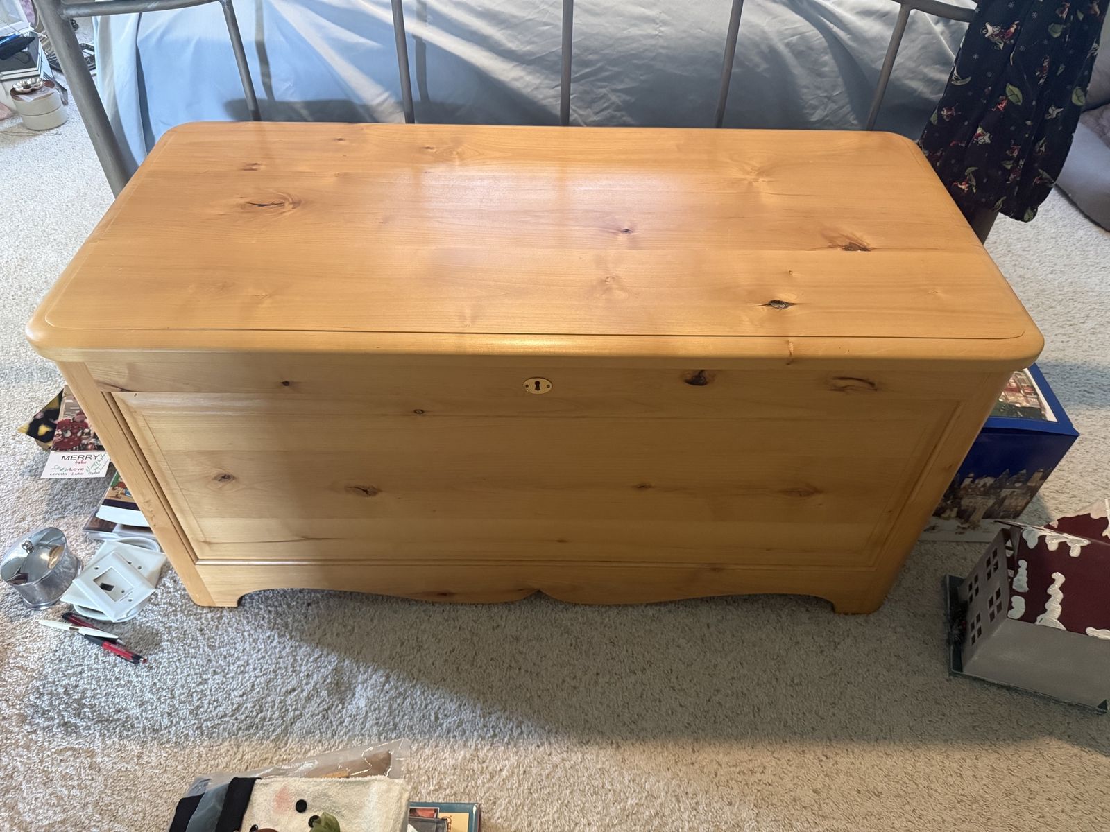 Wooden chest
