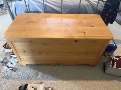 Wooden chest