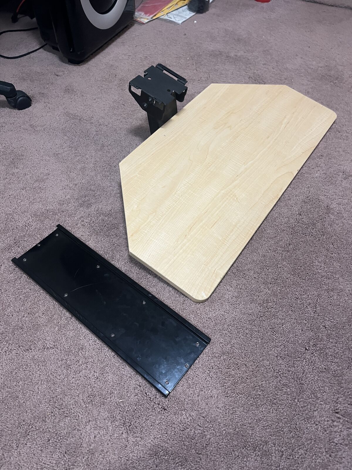 Under Desk Slide Out Adjustable Keyboard Stand / Drawer