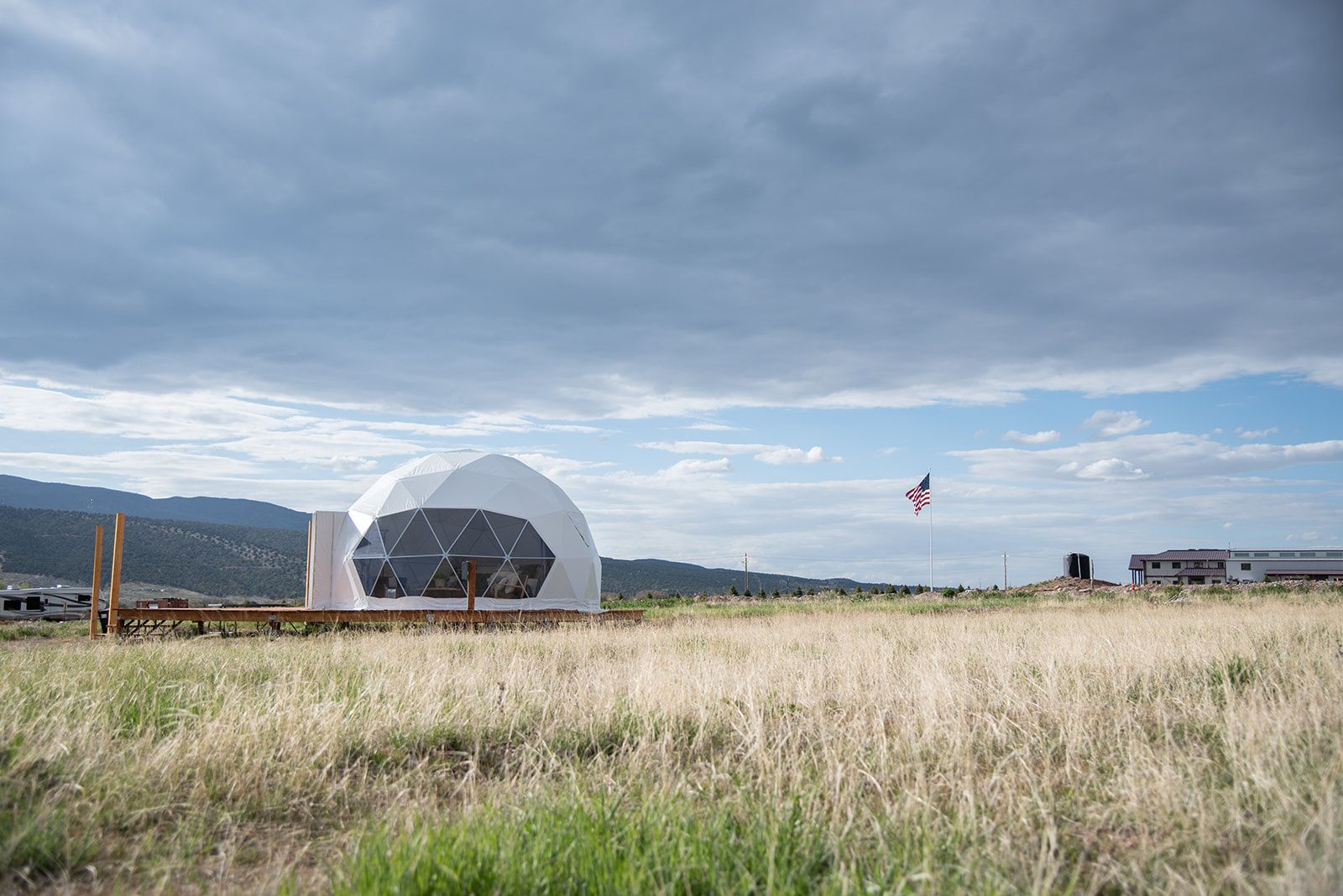 20’ or 6 meter Geodesic Dome or Glamping Dome