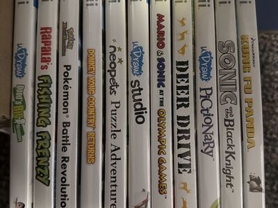 Various Wii Games And Accesories