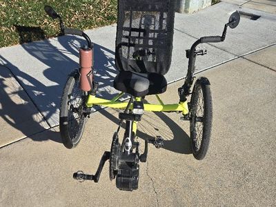 SUN EX Tad SX Adult comfort trike Custom Yellow
