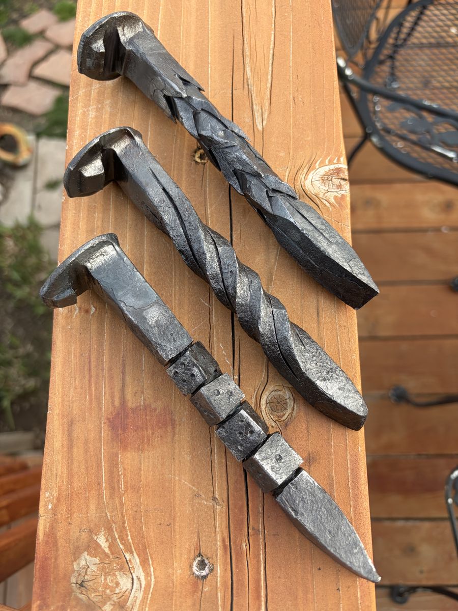 Father’s Day gift. Railroad spike bottle opener