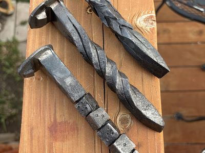 Father’s Day gift. Railroad spike bottle opener