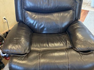 Leather Power Recliner For Sale