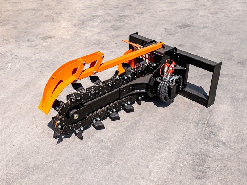 New Skid Steer Trencher attachment