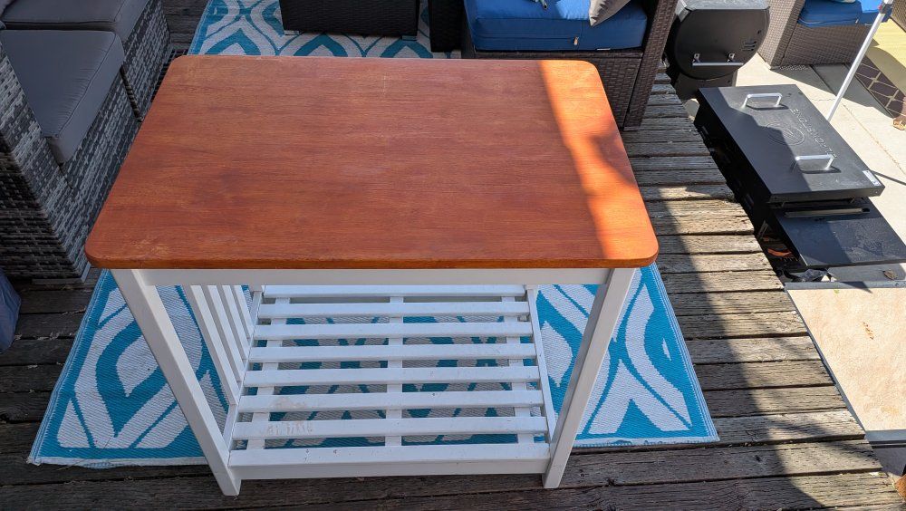 Kitchen island table