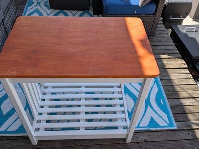 Kitchen island table