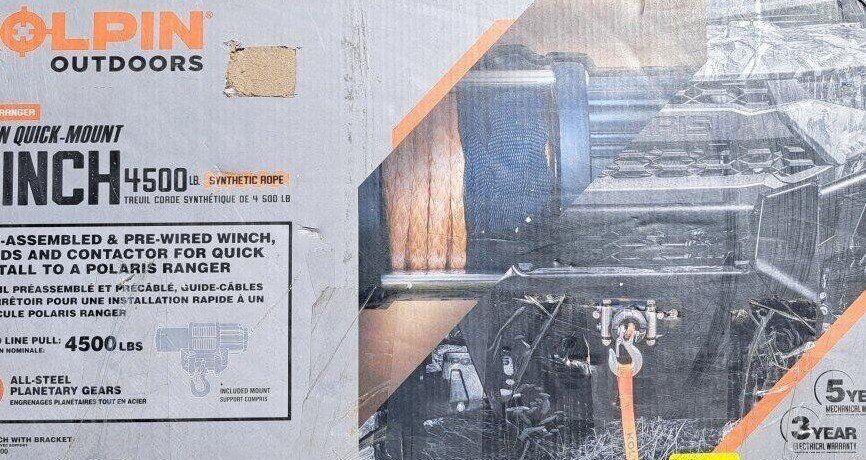 Winch 4500 LBS Polaris