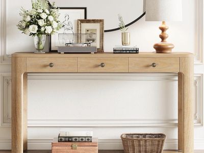 Brand new console table