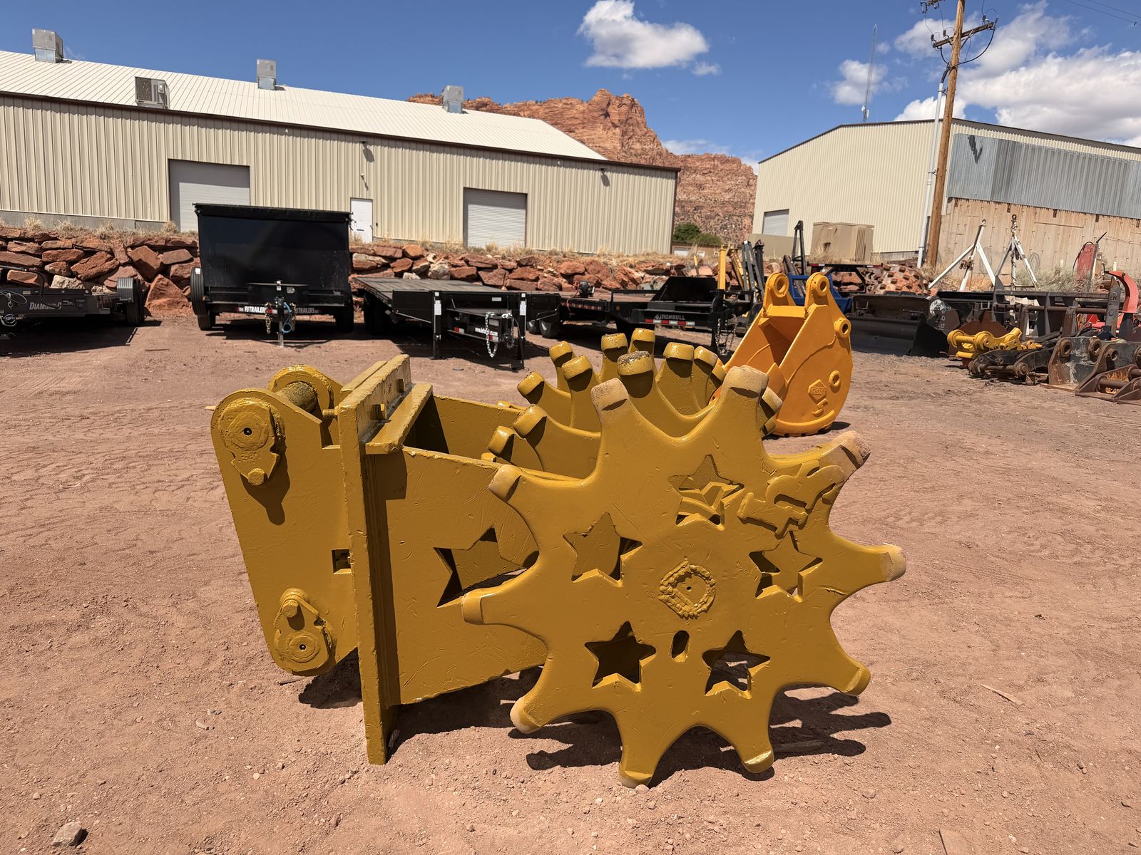46" Excavator Compaction Wheel