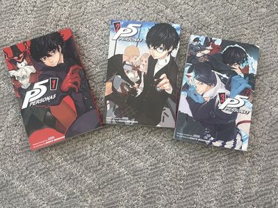 Persona5 books 1-3