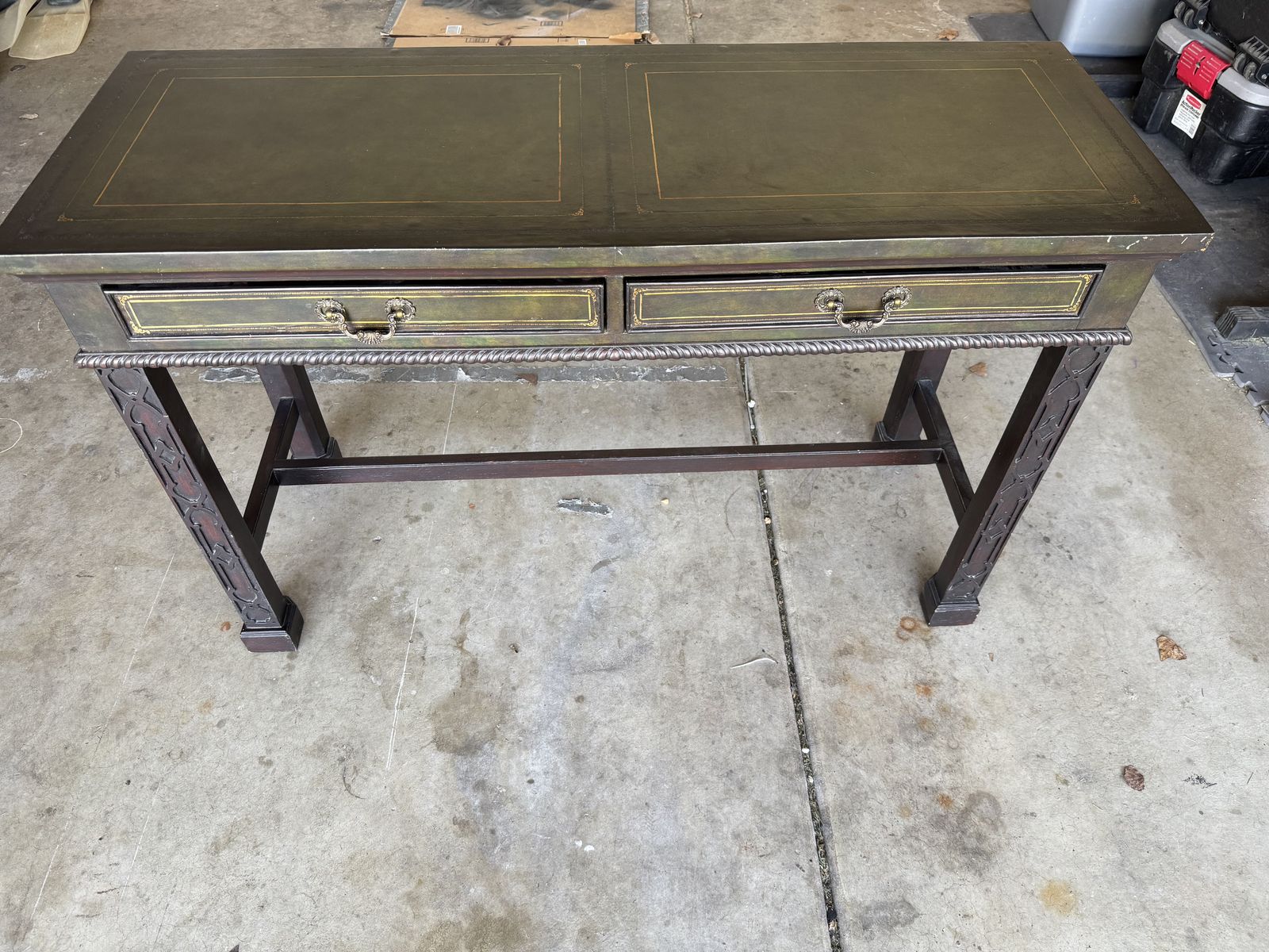Antique 1800s wall table