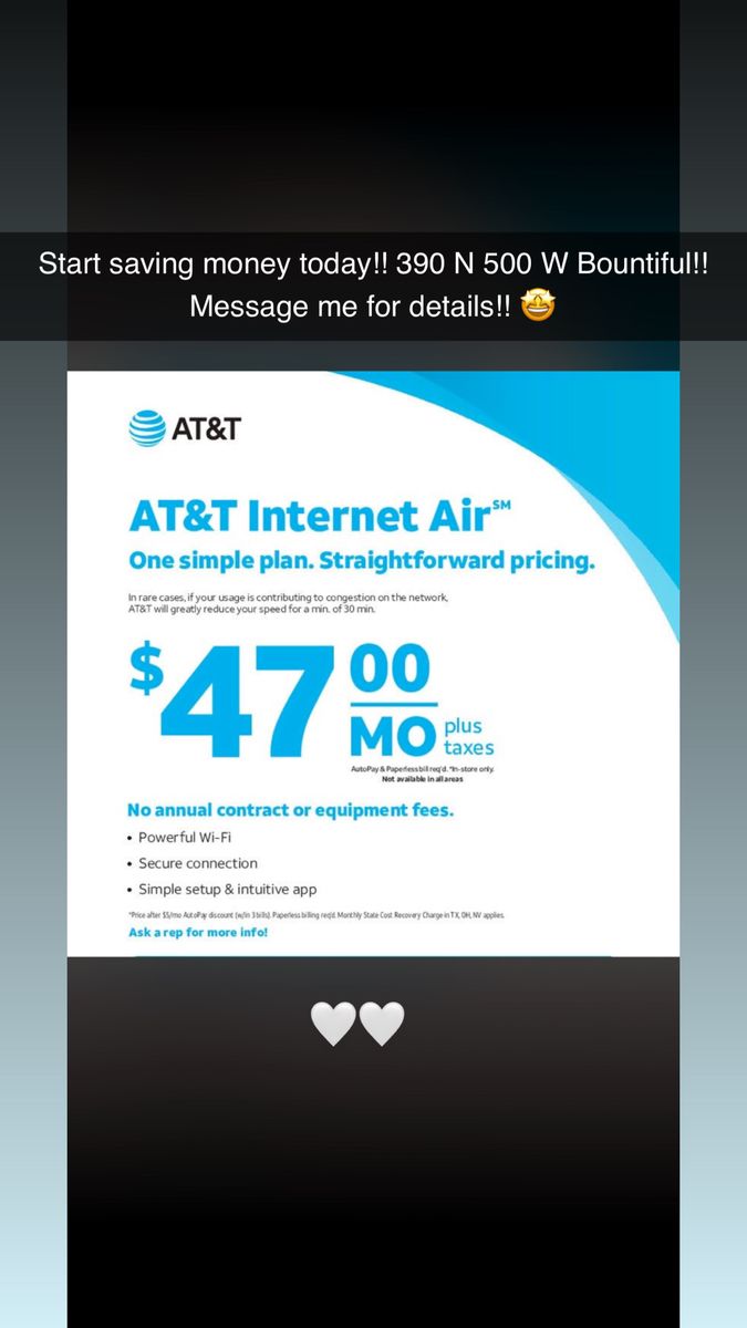 Home Internet $47 Per Month!