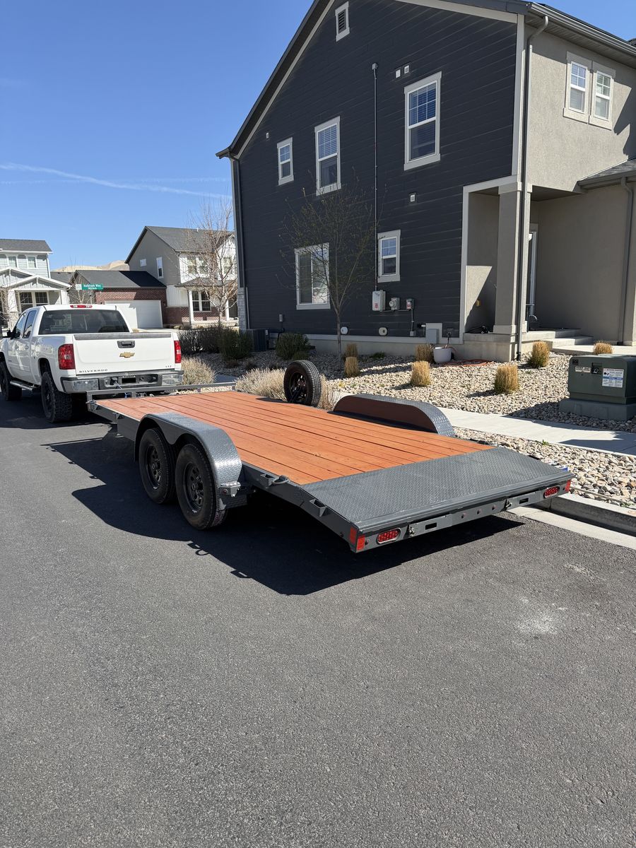 7x18' Flat Bed For RENT