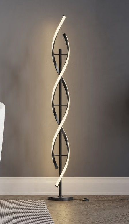 Bridgeport Designs  LSQ3602LX-01 Vortex Floor Lamp  1752574  #107240