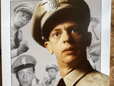 The Andy Griffith Show Barney Fife Bloodhound of the Law Metal Tin Sign