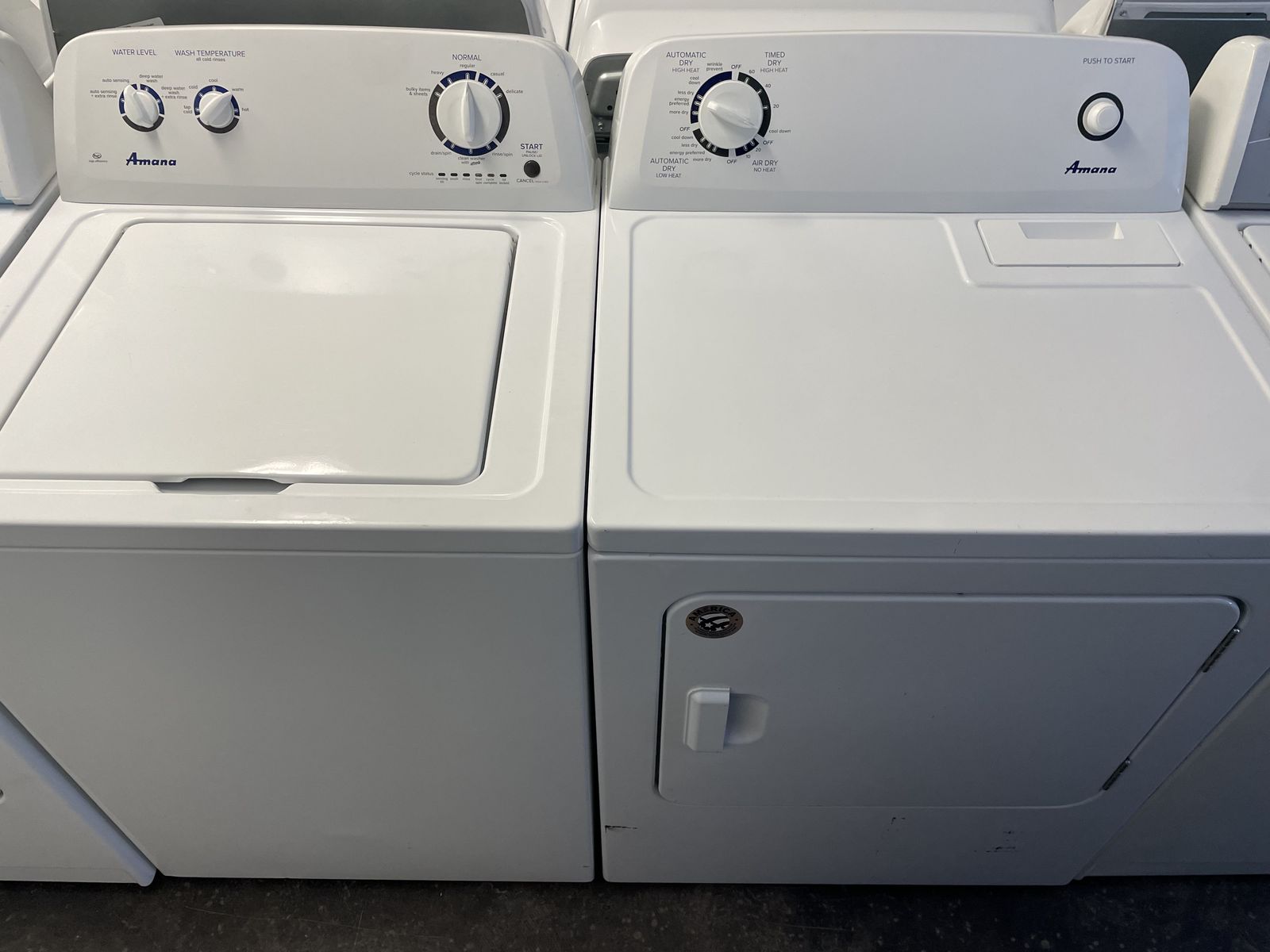 Amana Washer and Dryer, Super Capacity, Working Great, With 30 Day Warranty!